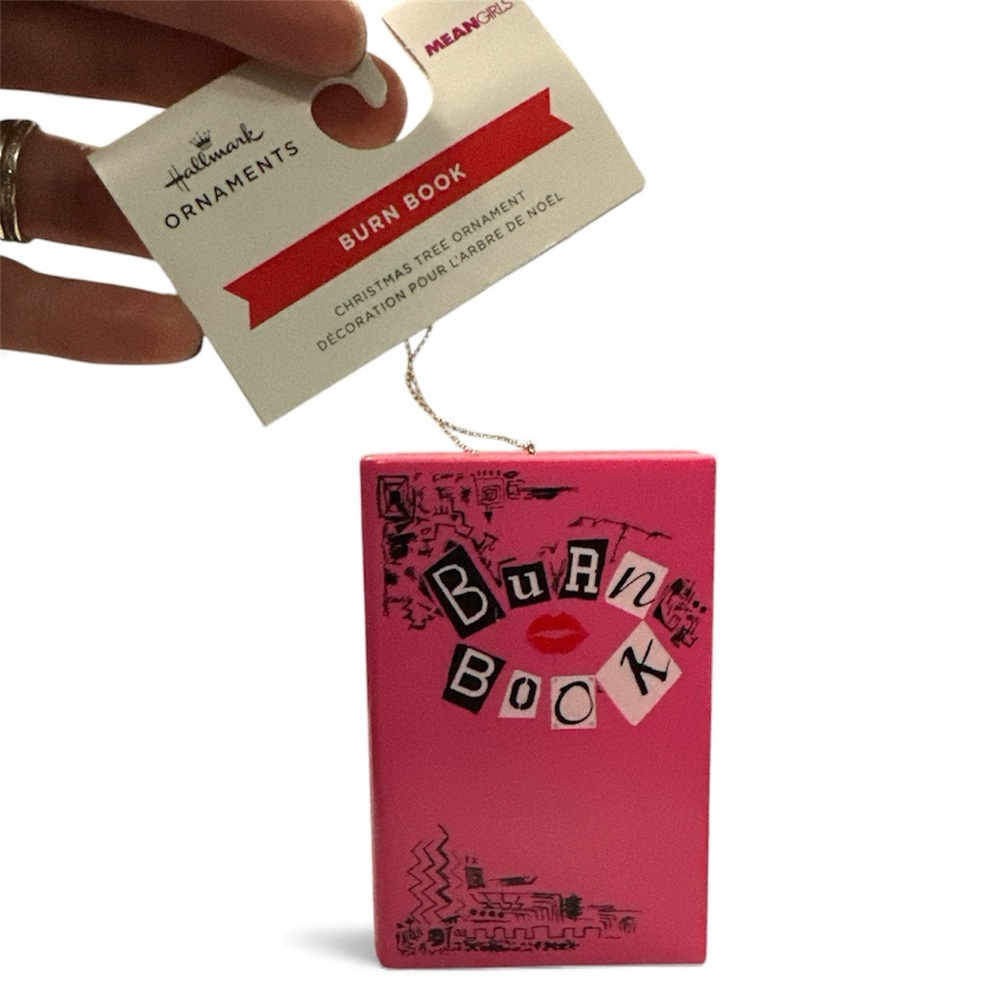 Hallmark Mean Girls Burn Book Ornament